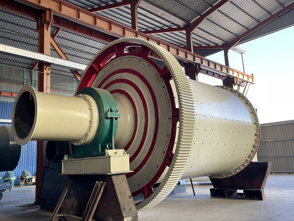 球磨机内螺旋叶片的作用